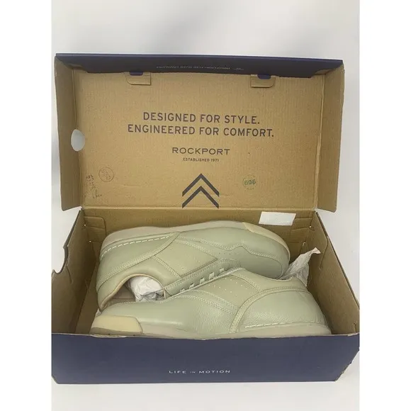Rockport Men's M7100 ProWalker Sport White Wheat Size 8W K71110