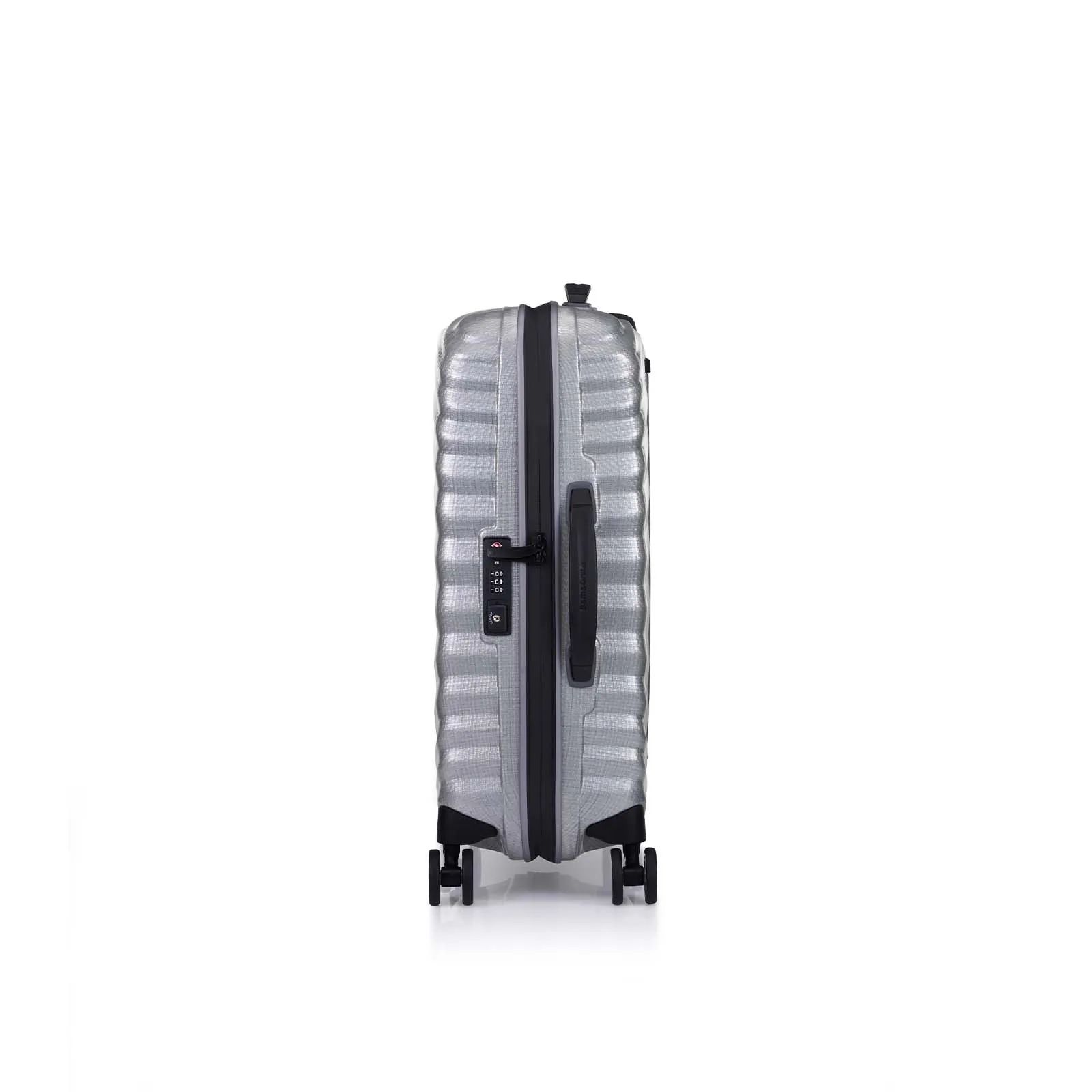Samsonite Lite-Shock Sport 55cm Suitcase Silver