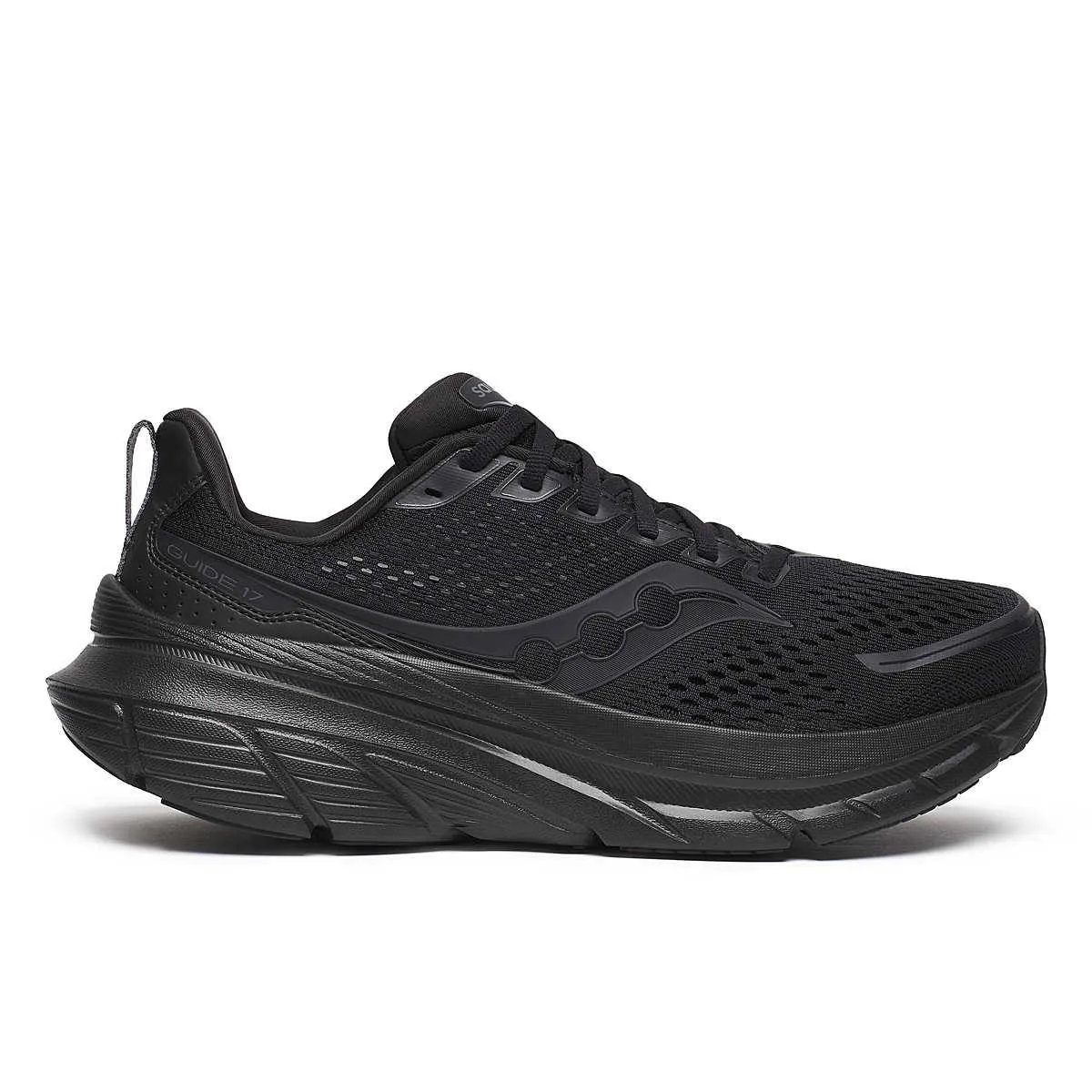 Saucony Guide 17 (Mens) - Black/Black