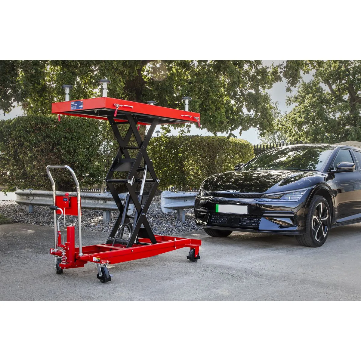 Sealey 1000kg Capacity EV Battery Lift/Hydraulic Platform Truck High Lift