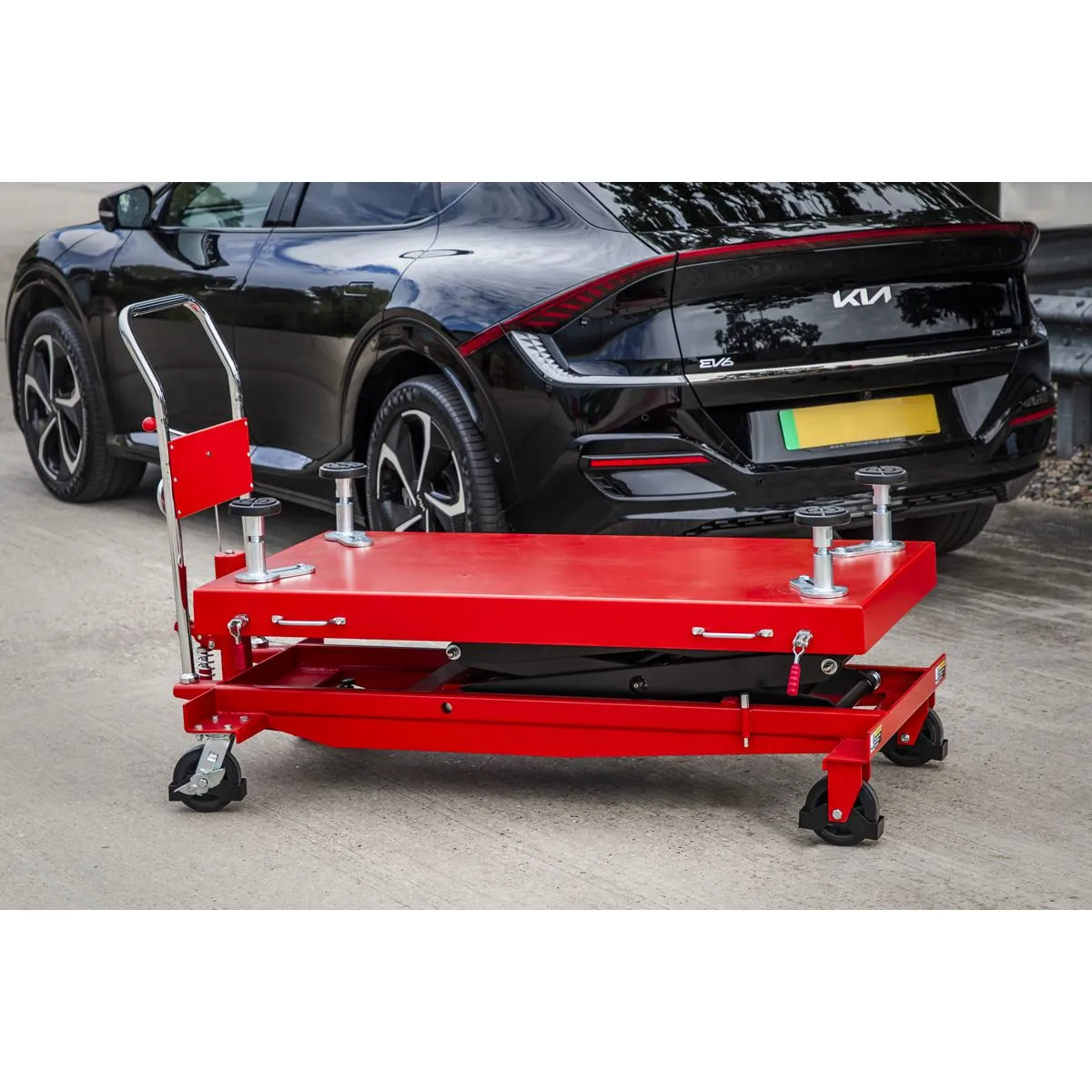 Sealey 1000kg Capacity EV Battery Lift/Hydraulic Platform Truck High Lift