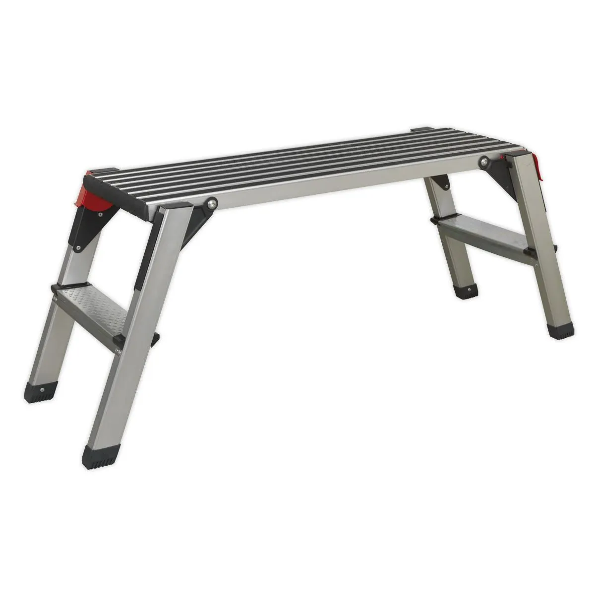 Sealey Aluminium Folding Platform 2-Tread EN 131-4