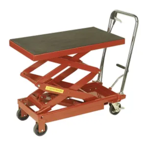 Sealey Hydraulic Scissor Lift Platform Table 300kg