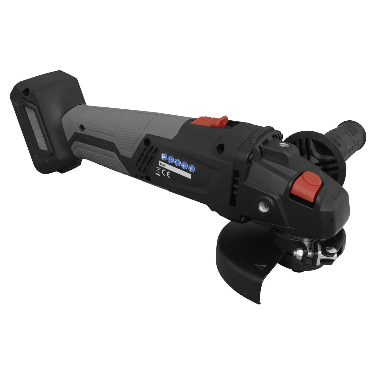 Sealey Premier Brushless Angle Grinder Ø115mm 20V SV20 Series - Body Only