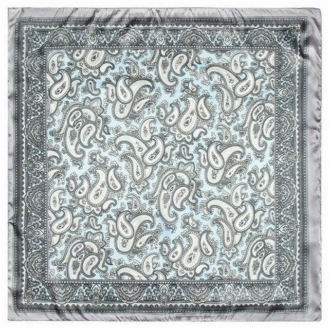 Sky Paisley Tuch