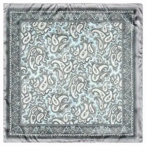 Sky Paisley Tuch
