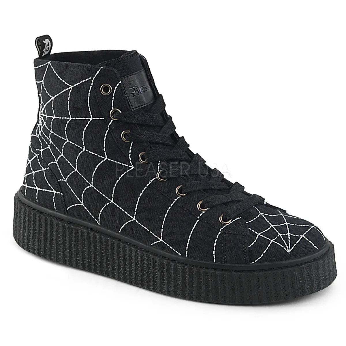 SNEEKER-250  Black Canvas