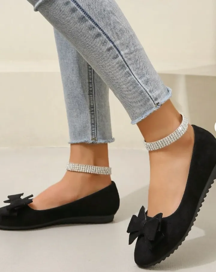 Sophie - Classic Quilted Bow Flats
