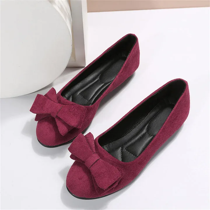 Sophie - Classic Quilted Bow Flats