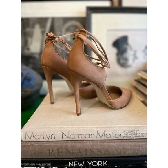 Steve Madden Tan Suede Heels