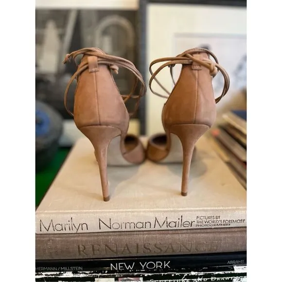 Steve Madden Tan Suede Heels