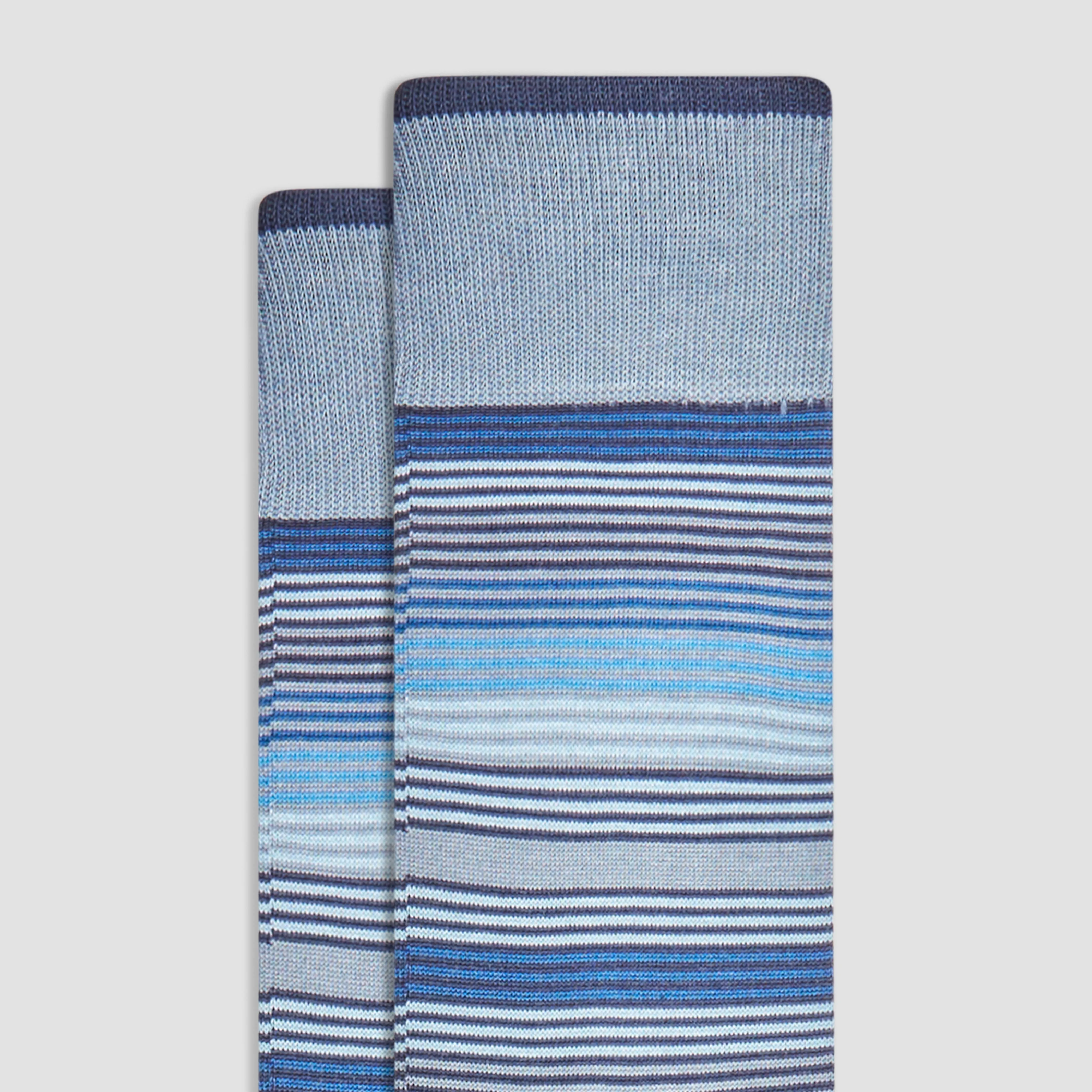Striped Mid-Calf Socks