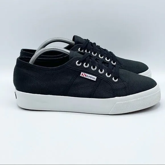 Superga COTU 2730 platform black sneakers