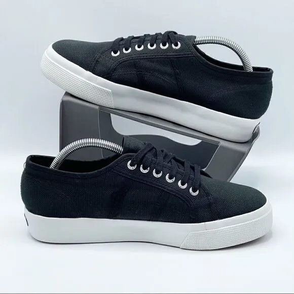 Superga COTU 2730 platform black sneakers