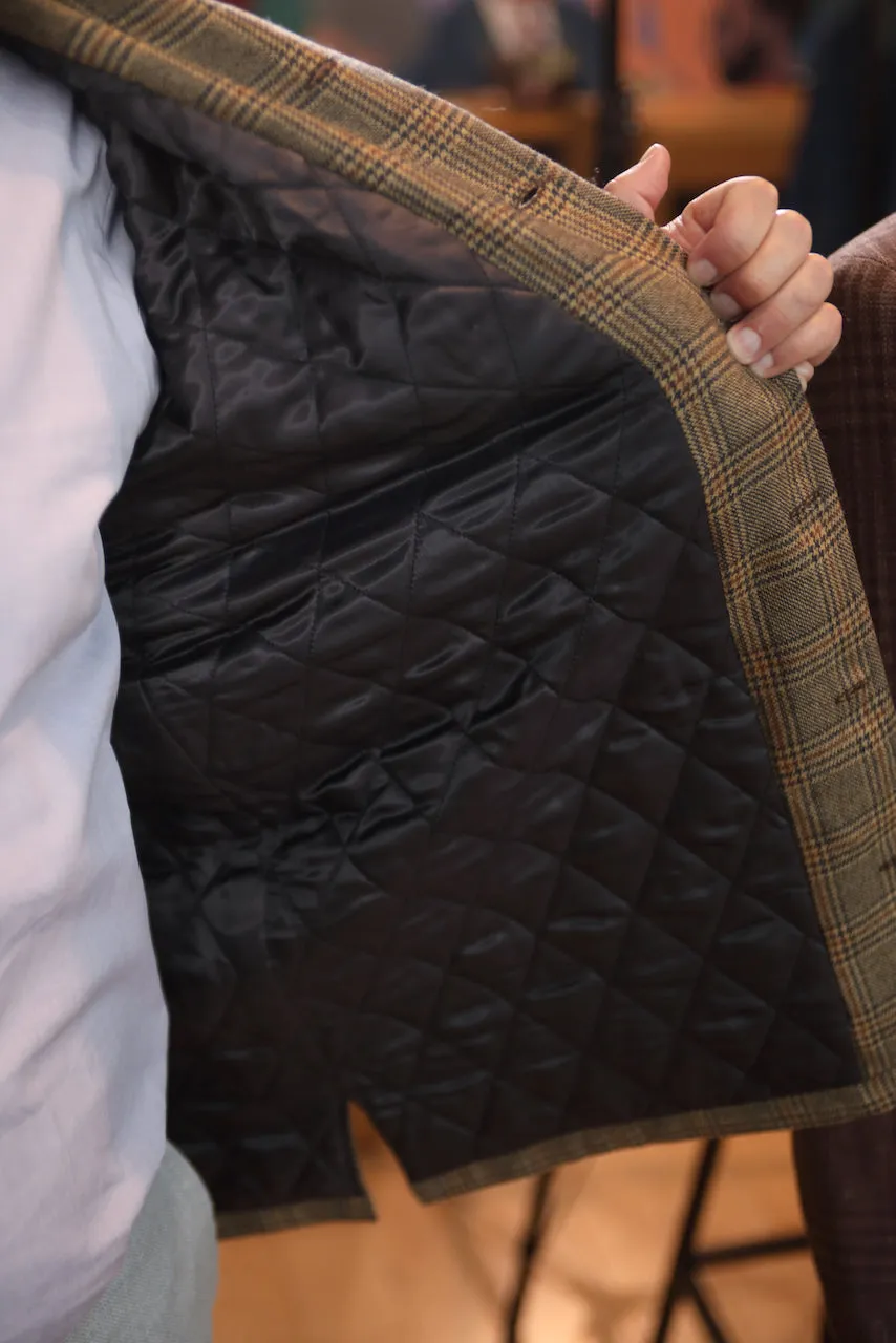 Tan Plaid Premium Shirt Jacket (Final Sale)