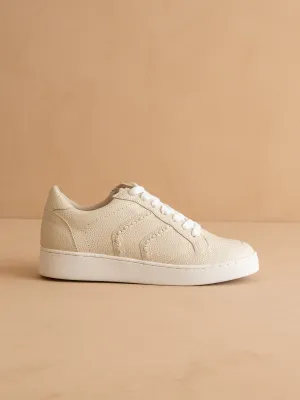 The 365 | Off White Stitch Sneakers