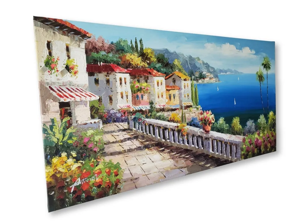 The Caribbean Avalon (Part 2) - PREMIUM - 48 x 24.5 in. by C. Antonio