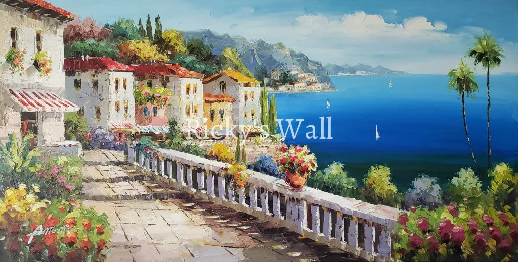 The Caribbean Avalon (Part 2) - PREMIUM - 48 x 24.5 in. by C. Antonio