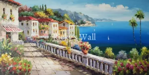 The Caribbean Avalon (Part 2) - PREMIUM - 48 x 24.5 in. by C. Antonio