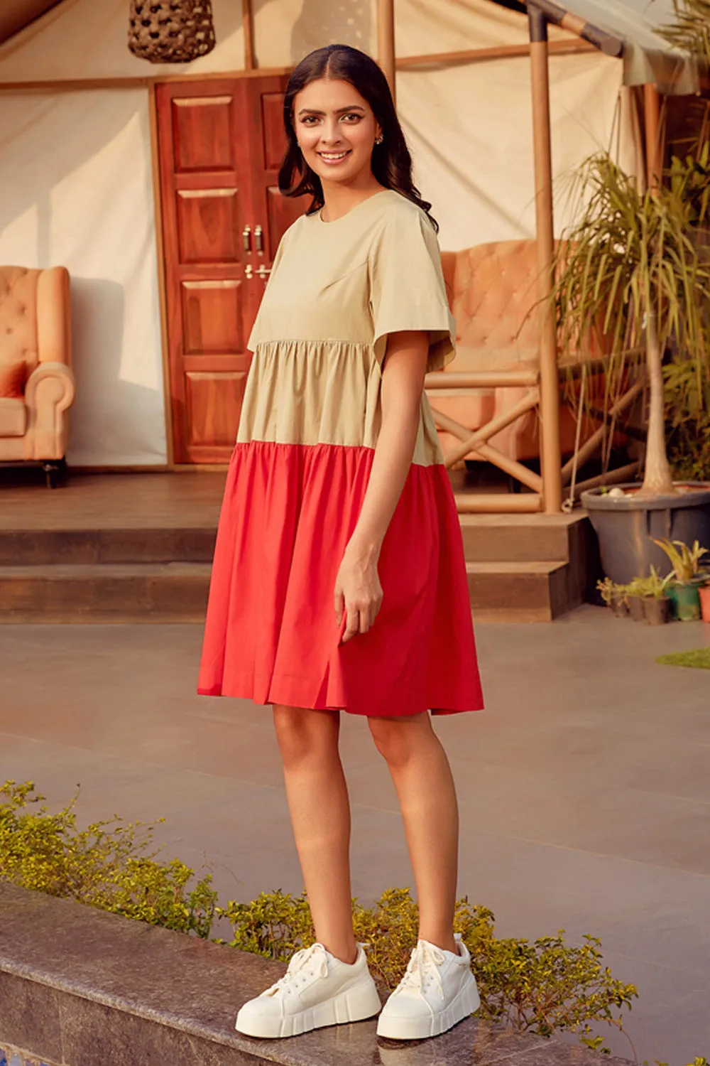 The Cherry Tier Dress