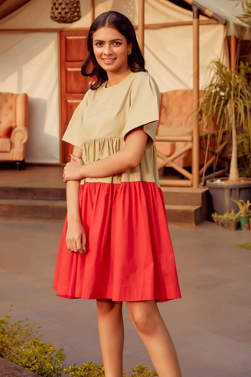 The Cherry Tier Dress