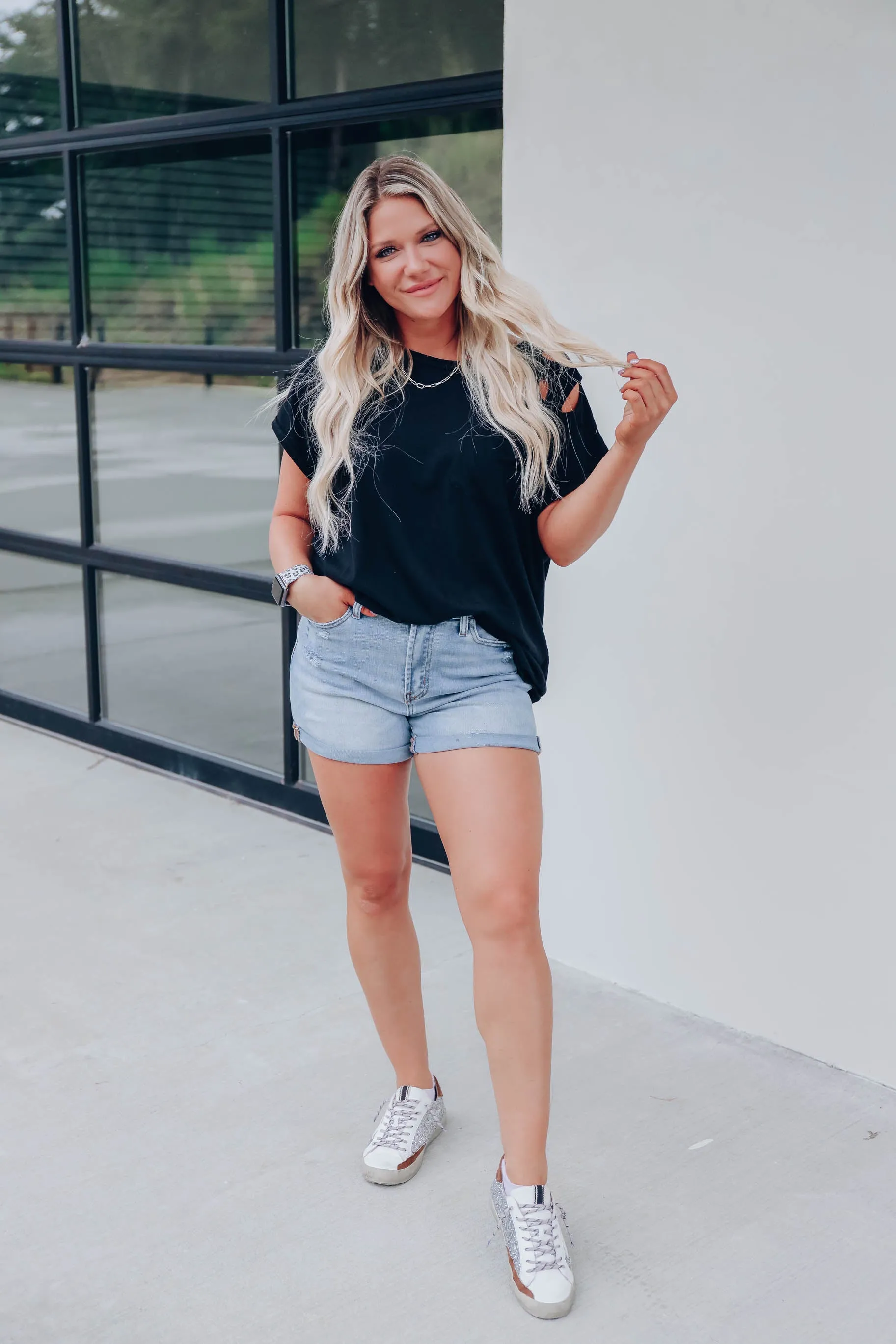 The Streets Distressed Tee - Black