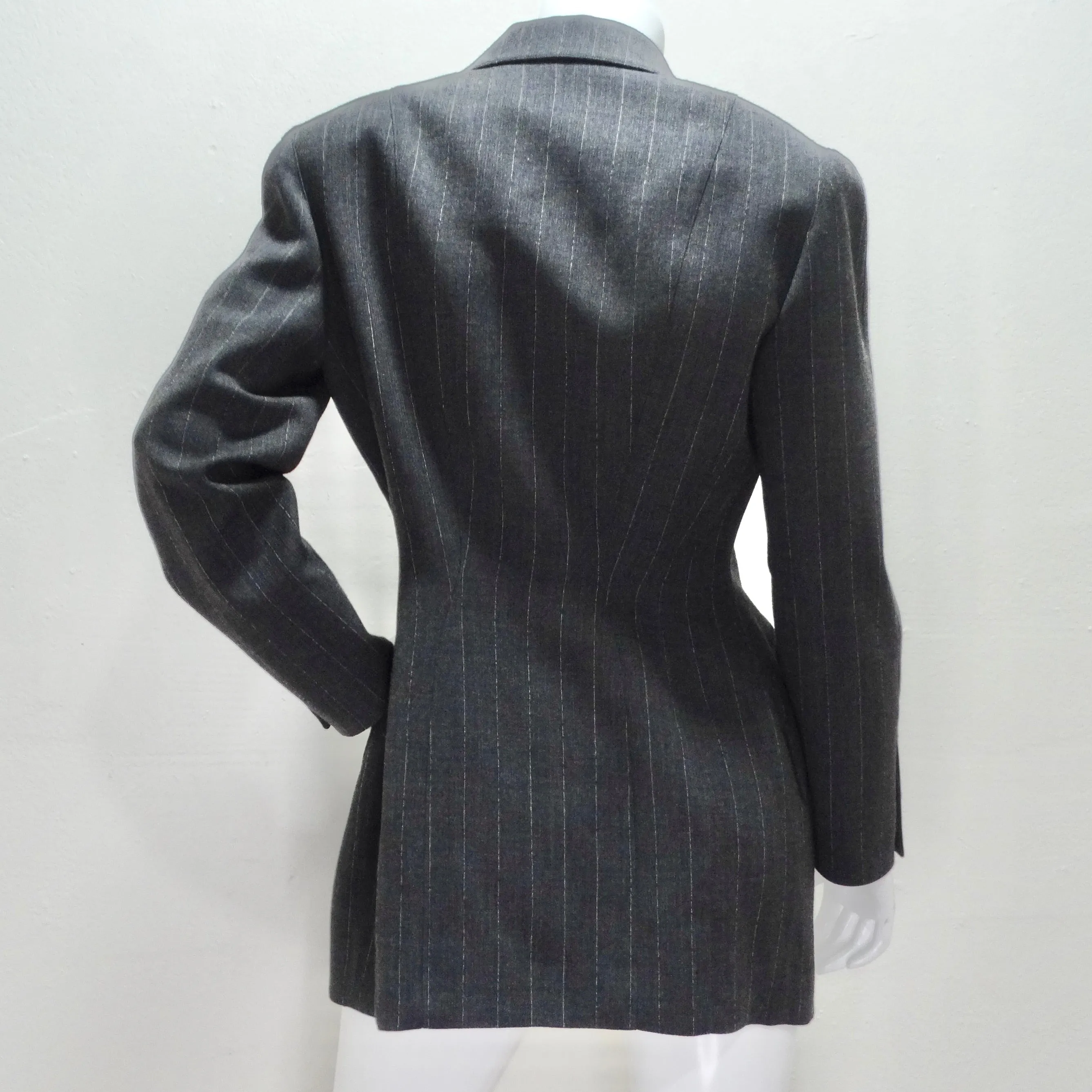 Thierry Mugler Couture 1990s Blazer, Skirt and Belt Set