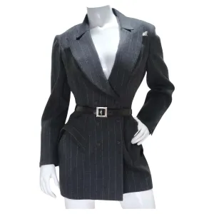Thierry Mugler Couture 1990s Blazer, Skirt and Belt Set