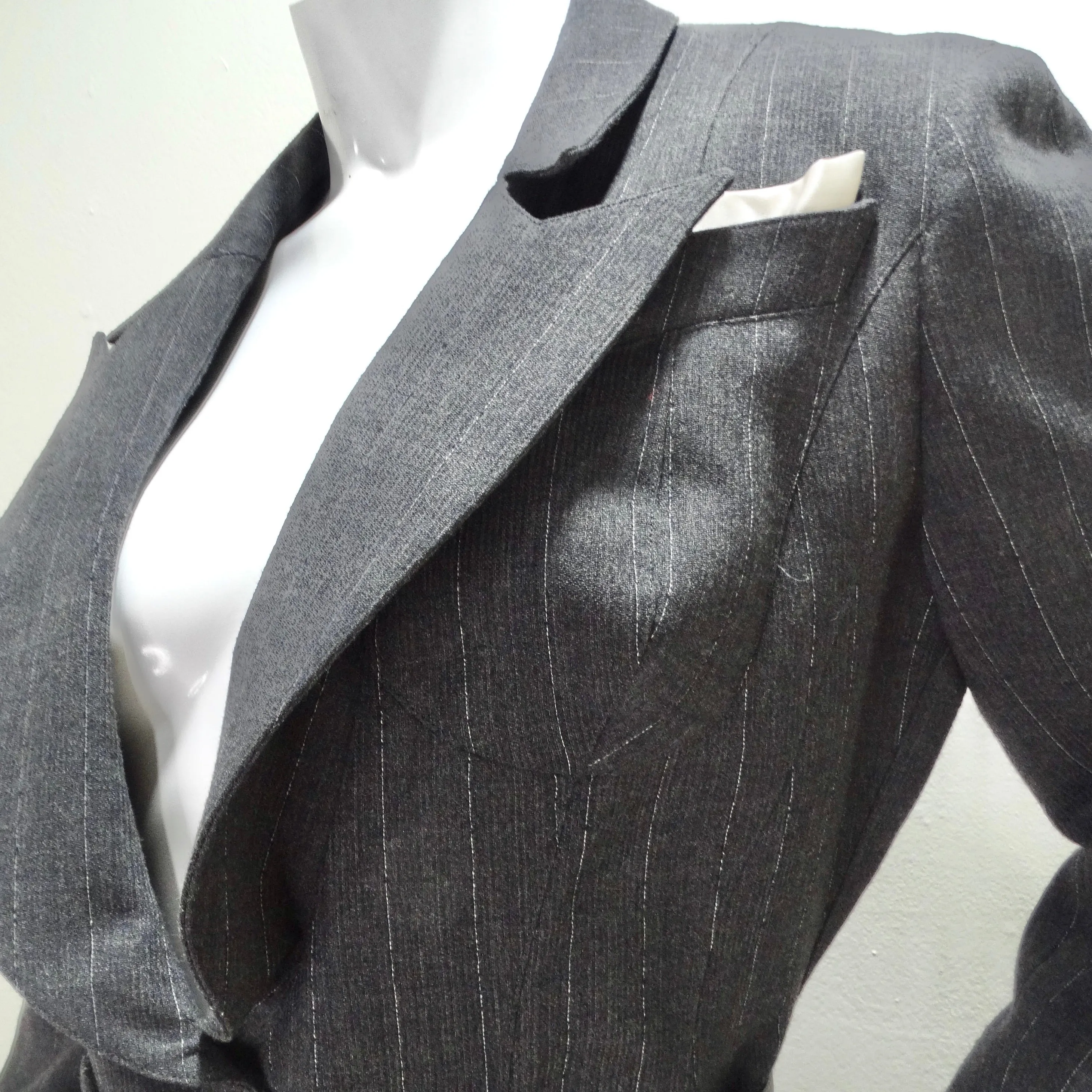 Thierry Mugler Couture 1990s Blazer, Skirt and Belt Set