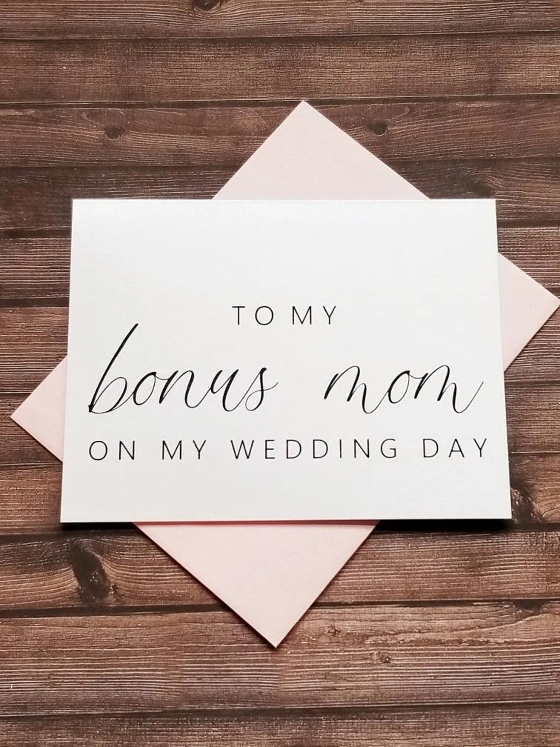 To My Bonus Mom