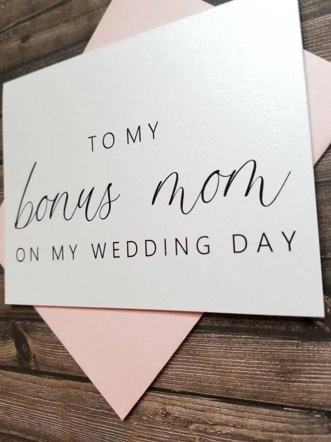 To My Bonus Mom