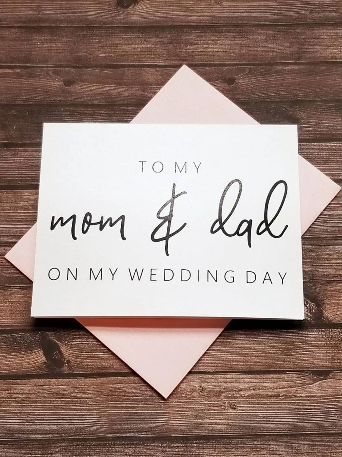 To My Mom & Dad