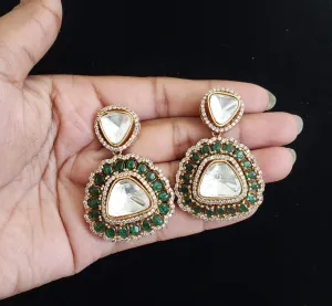 Uncut Kundan Earrings A20