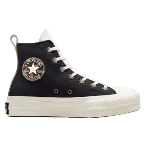 Womens Chuck Taylor Lift Future Archive Hi | Black/Egret/Tawny