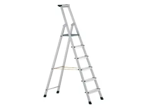 Zarges Anodised Trade Platform Steps, Platform Height 1.10M 5 Rungs