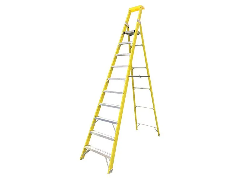 Zarges Grp Platform Steps, Platform Height 2.76M 10 Rungs